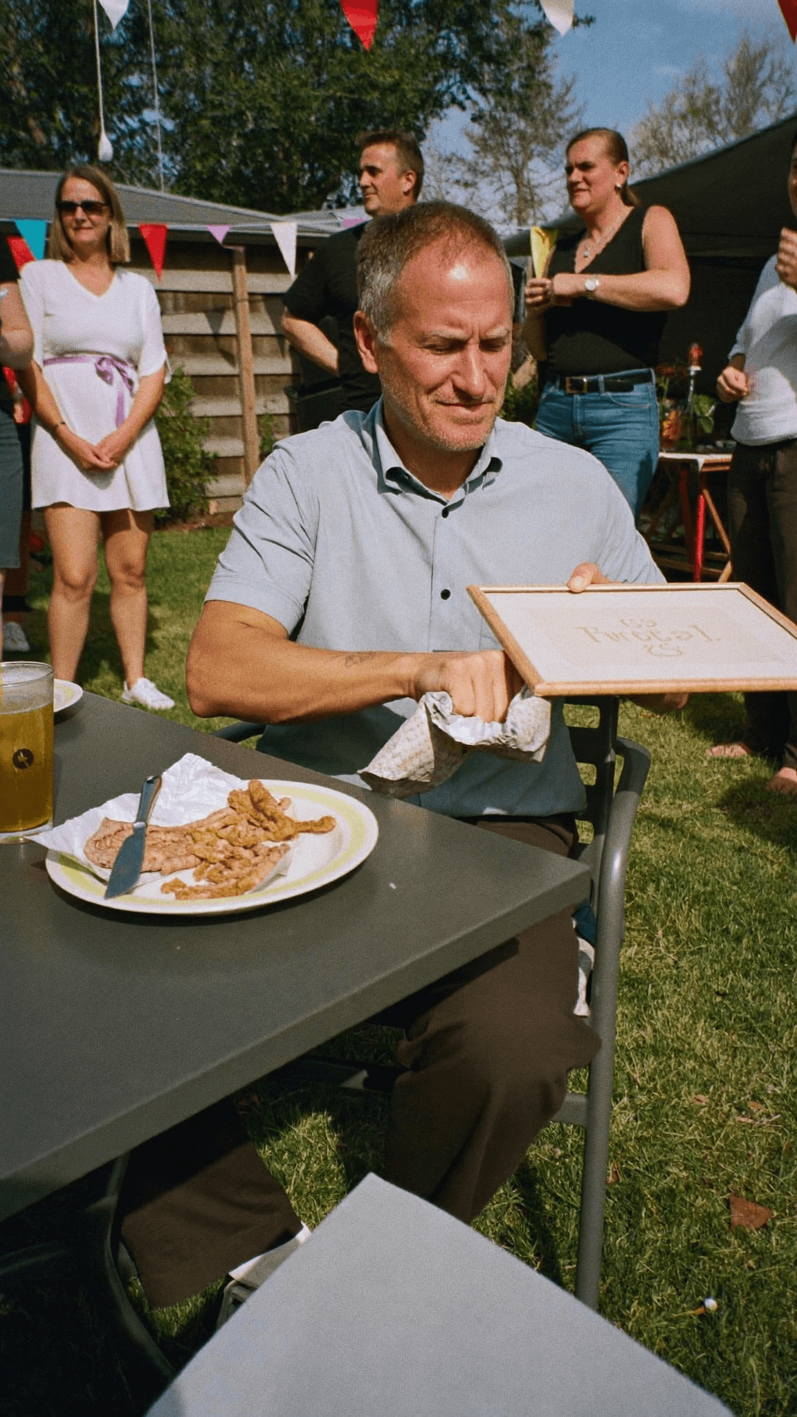 Réaction à un cadeau Custoo